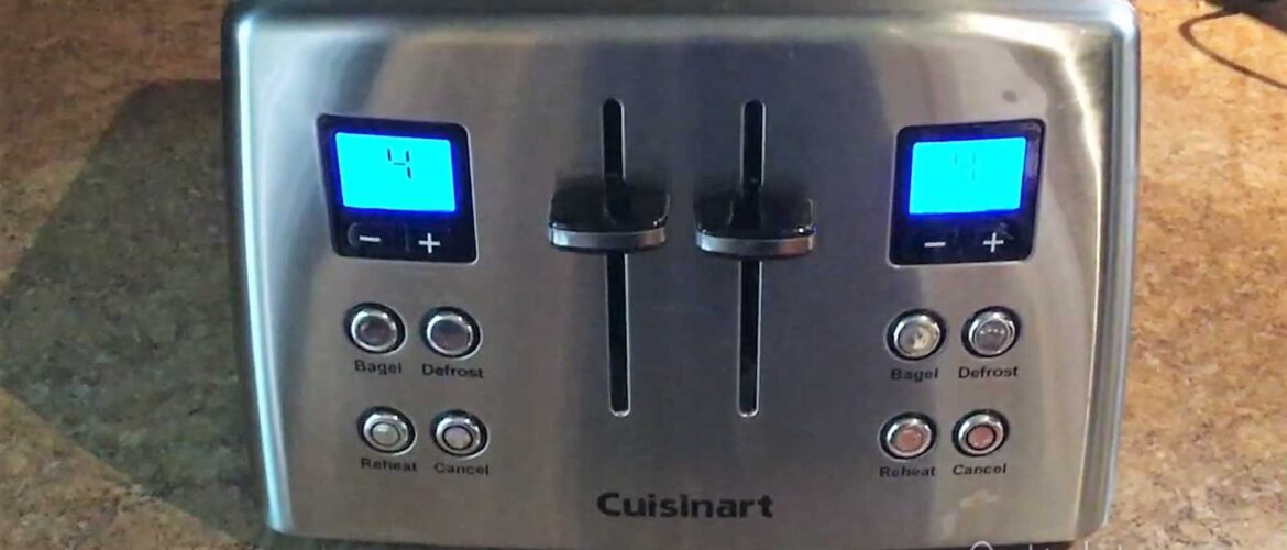 Cuisinart CPT-435 Countdown 4-Slice Brushed Stainless Steel Toaster