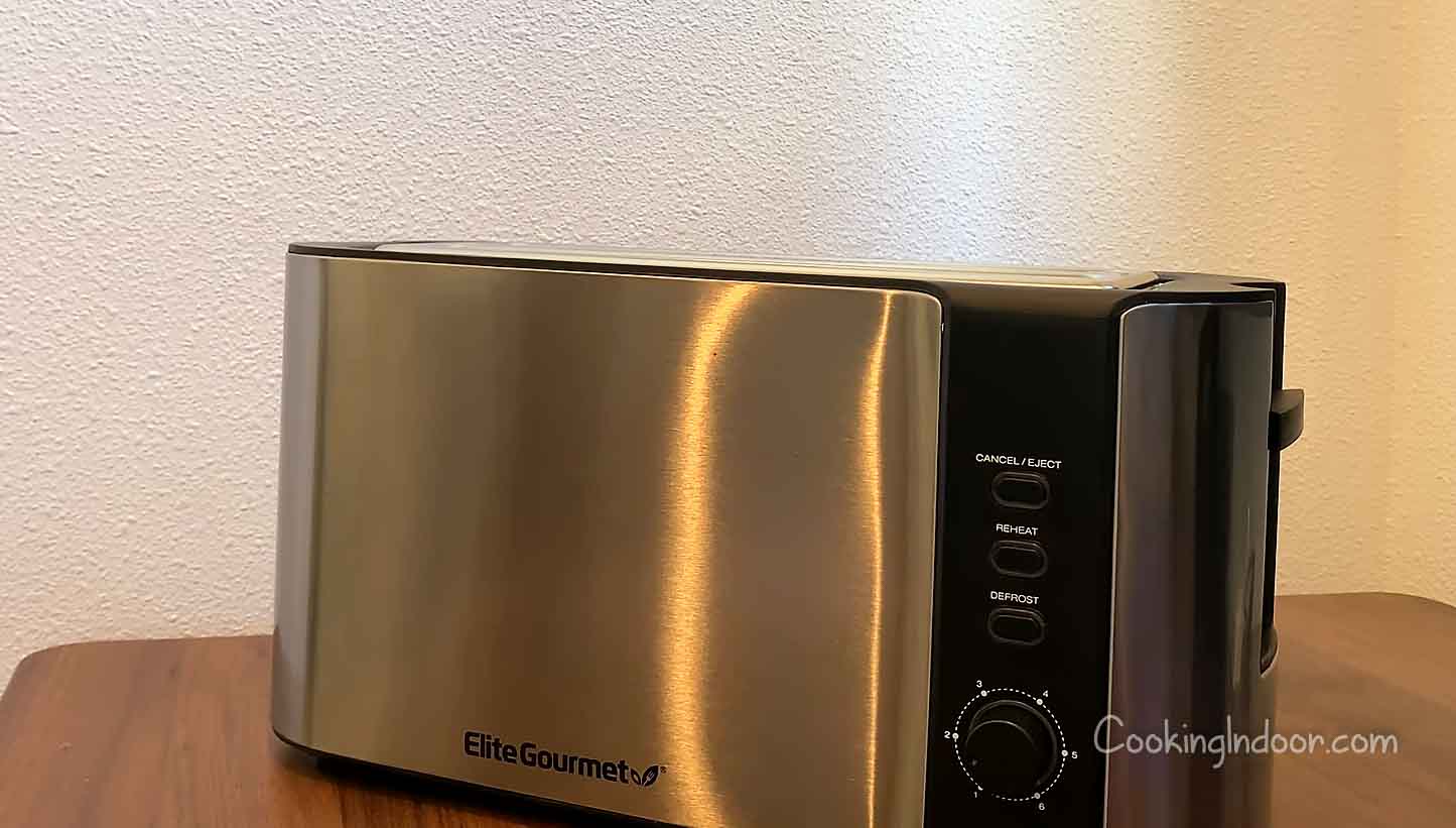 Elite Gourmet ECT-3100 4 Slice Long Toaster